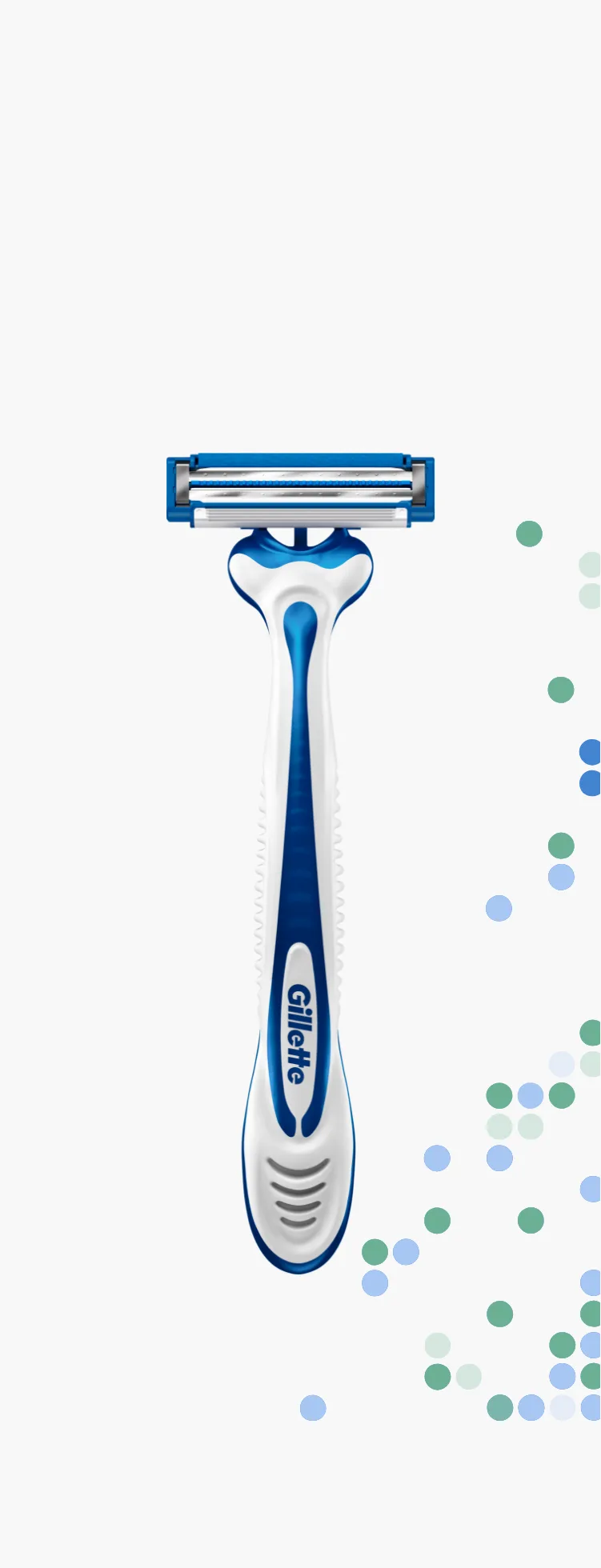 Rastrillo desechable Gillette Derma Protección