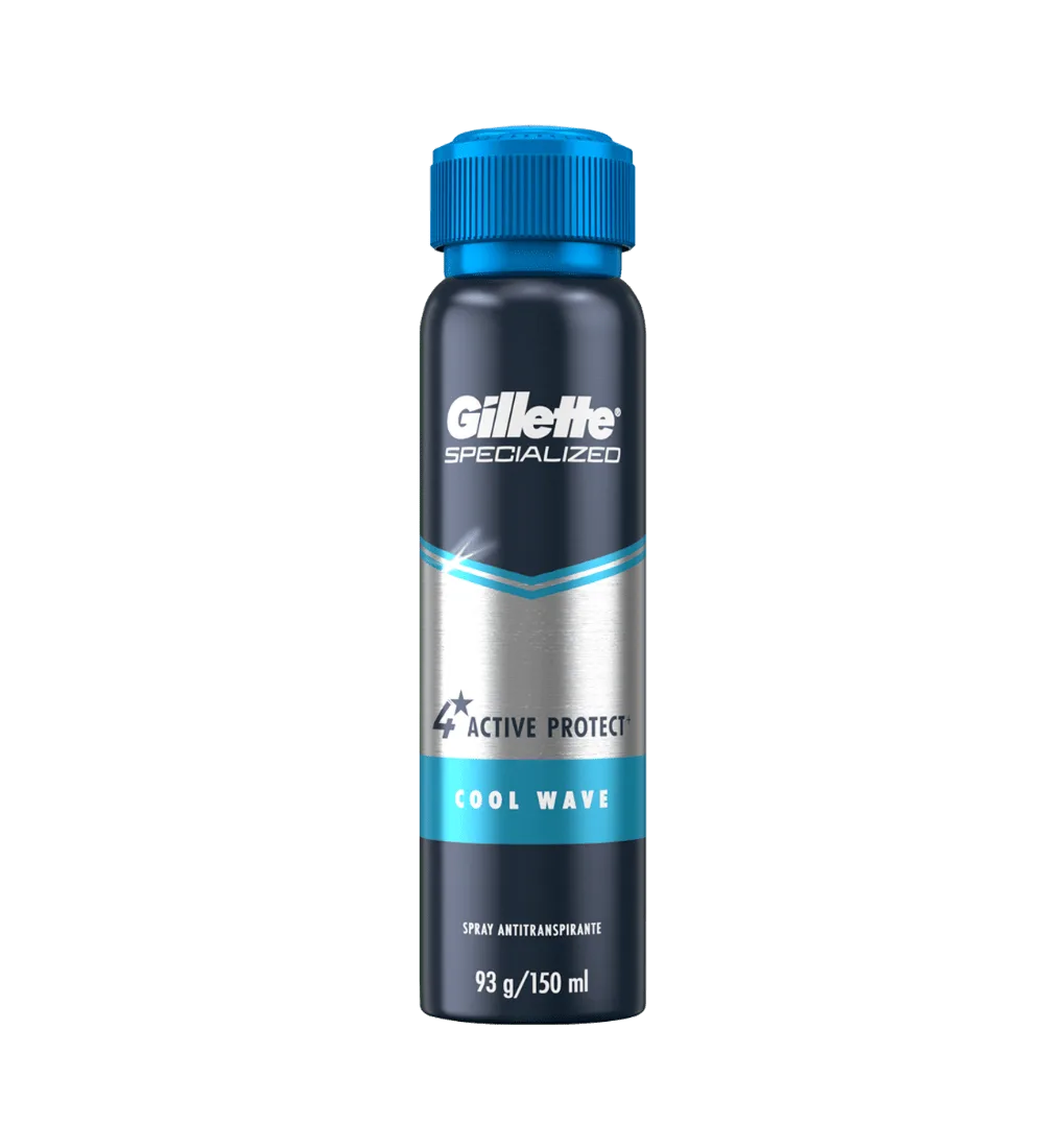 Spray Antitranspirante Gillette Cool Wave