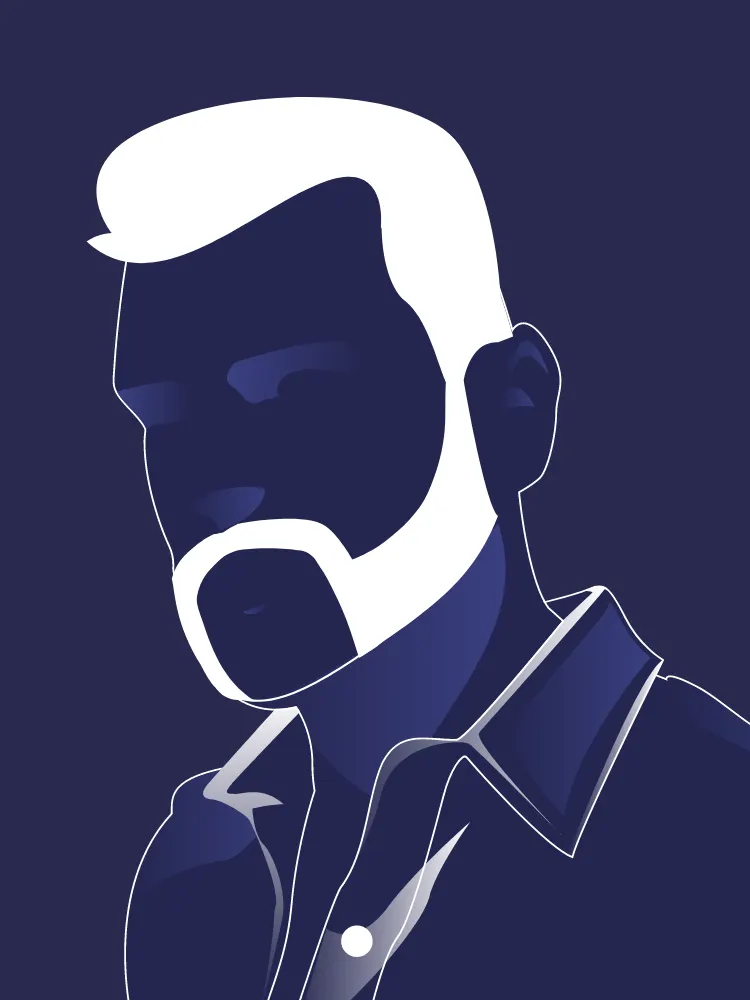 La barba de chuletas de cordero