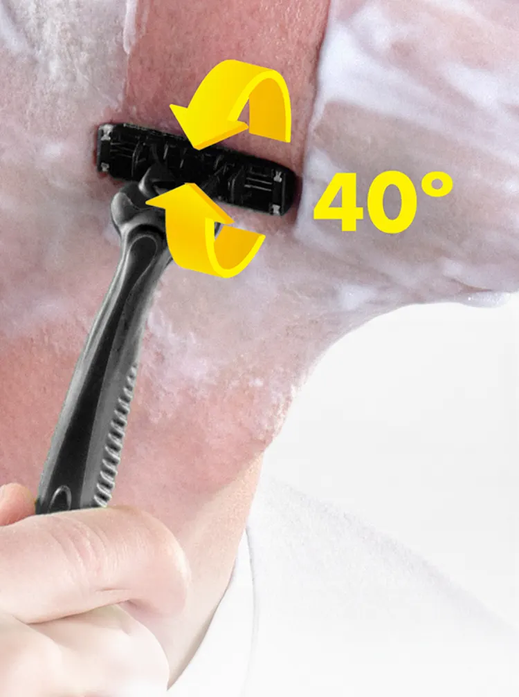 ¿Por qué elegir Gillette Prestobarba3 Carbono?-Tecnología de carbón activado: limpieza profunda en cada afeitada