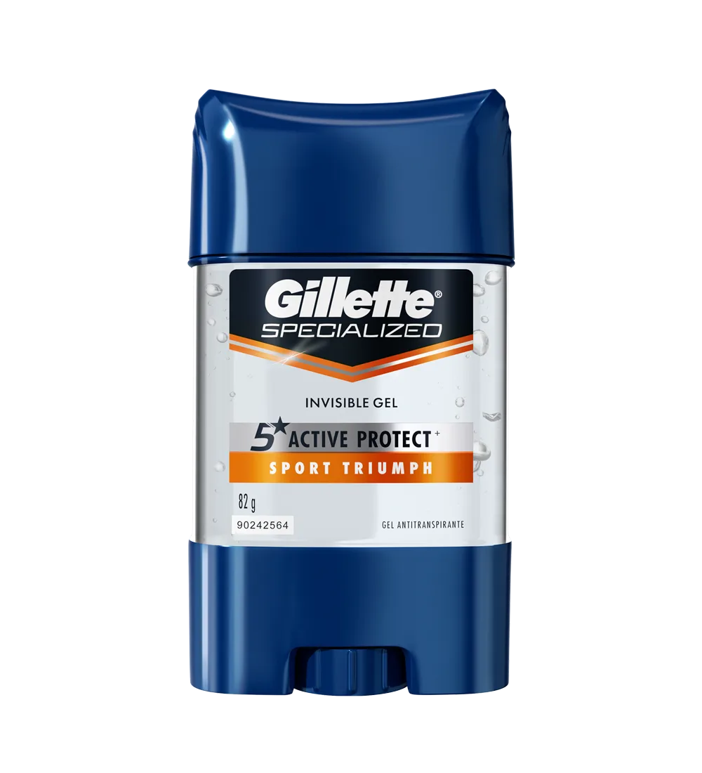 Gel Invisible Antitranspirante Gillette Sport Triumph