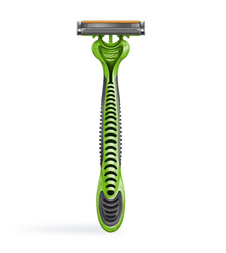 Aparelho de barbear descartável Gillette Prestobarba3 Body Sense