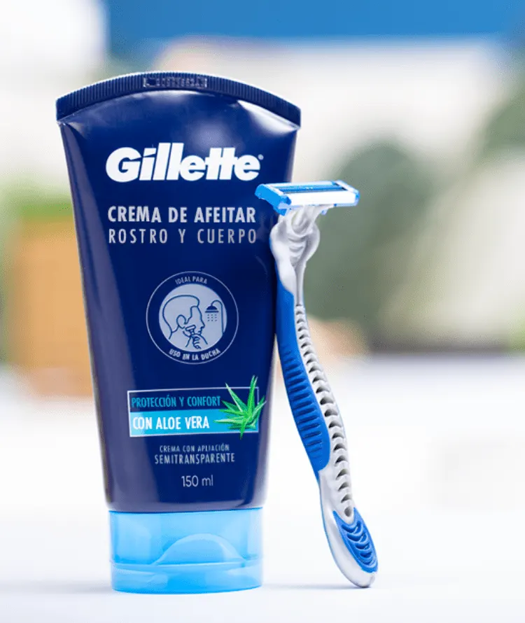 Crema para afeitar Gillette Cara y Cuerpo