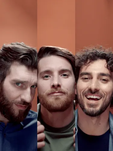 Estilos de barba usando King C. Gillette
