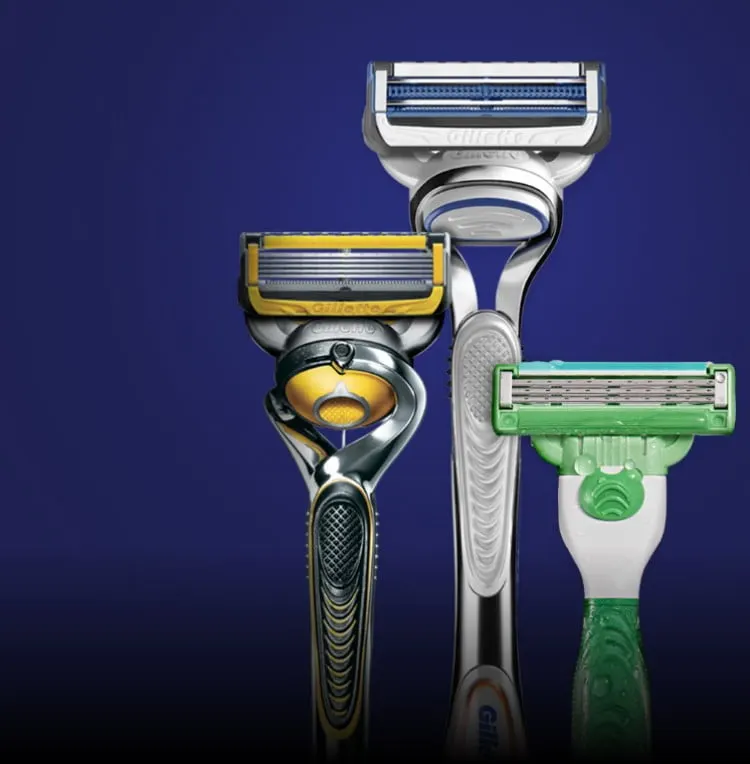 Aparelhos de barbear Gillette