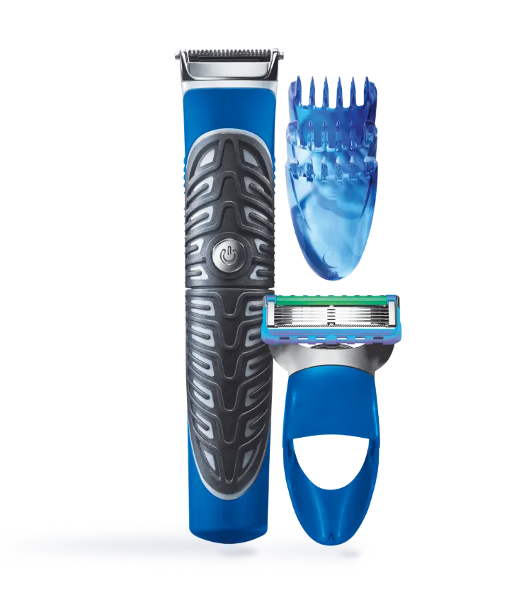 Gillette Styler 3 en 1 - afeitadora, recortadora y delineadora de barba 