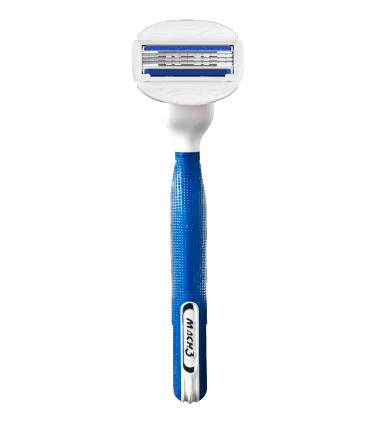 Cartão de produto ADP de Aparelho reutilizável Gillette MACH3 Corpo