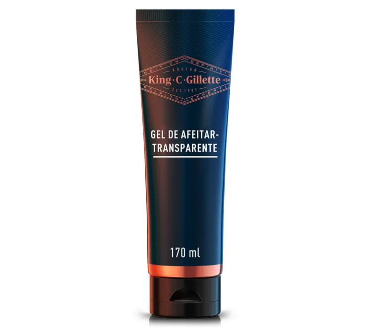 Gel De Afeitado Transparente King C. Gillette