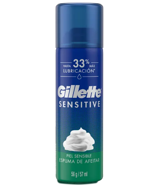 Espuma para afeitar Gillette Sensitive