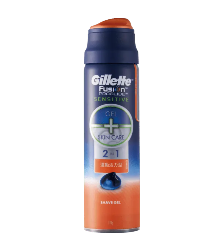 吉列ProGlide<sup>&reg;</sup> 無感系列剃鬚啫喱 (運動型) 的 ADP 產品卡