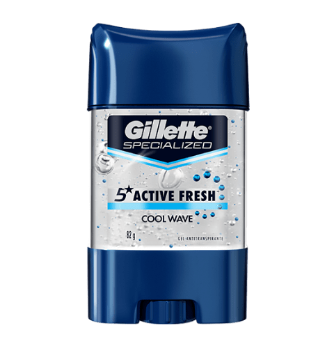 Desodorante en gel masculino antitranspirante Cool Wave envase 70 ml ·  GILLETTE · Supermercado El Corte Inglés El Corte Inglés