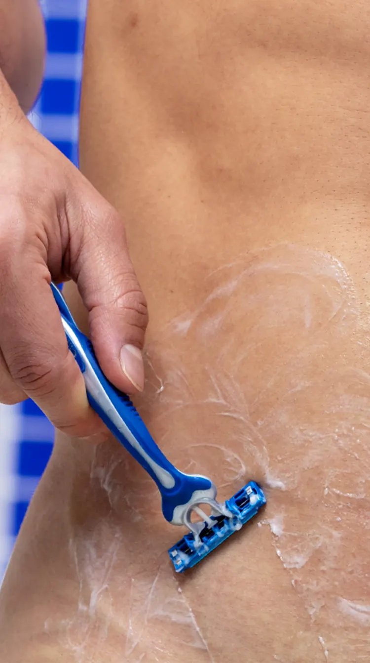 ¿Sabías que hasta el 75% de los hombres se afeita el cuerpo?