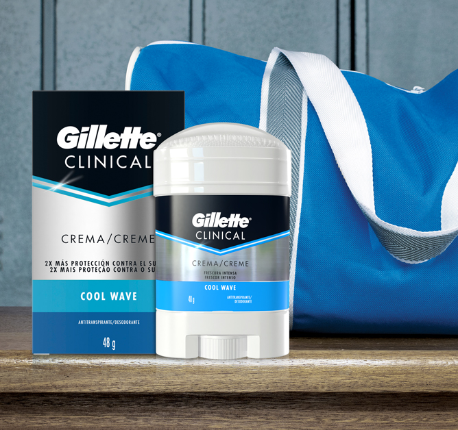 Clinical Crema Cool Wave Para Hombre| Gillette México