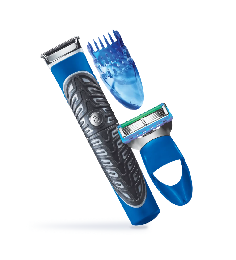 Gillette styler: aparador de barba, barbeador e aparador