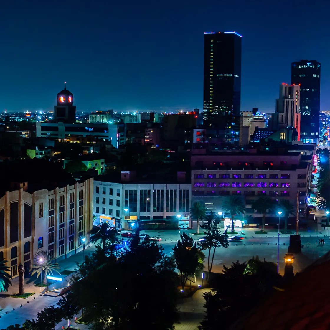 Panoramica de ciudad de mexico