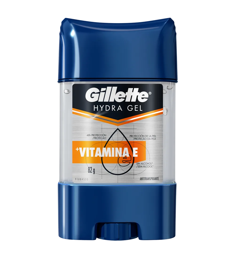 Desodorante Antitranspirante Gillette Hydra Gel - Vitamina E 82g