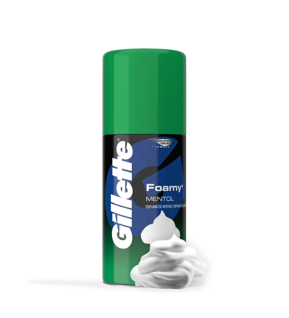 Espuma De Barbear Gillette Foamy Mentol