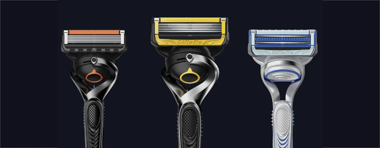 吉列 Fusion 刀片和剃須刀身
