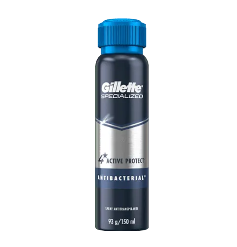 Spray Antitranspirante Gillette Antibacterial