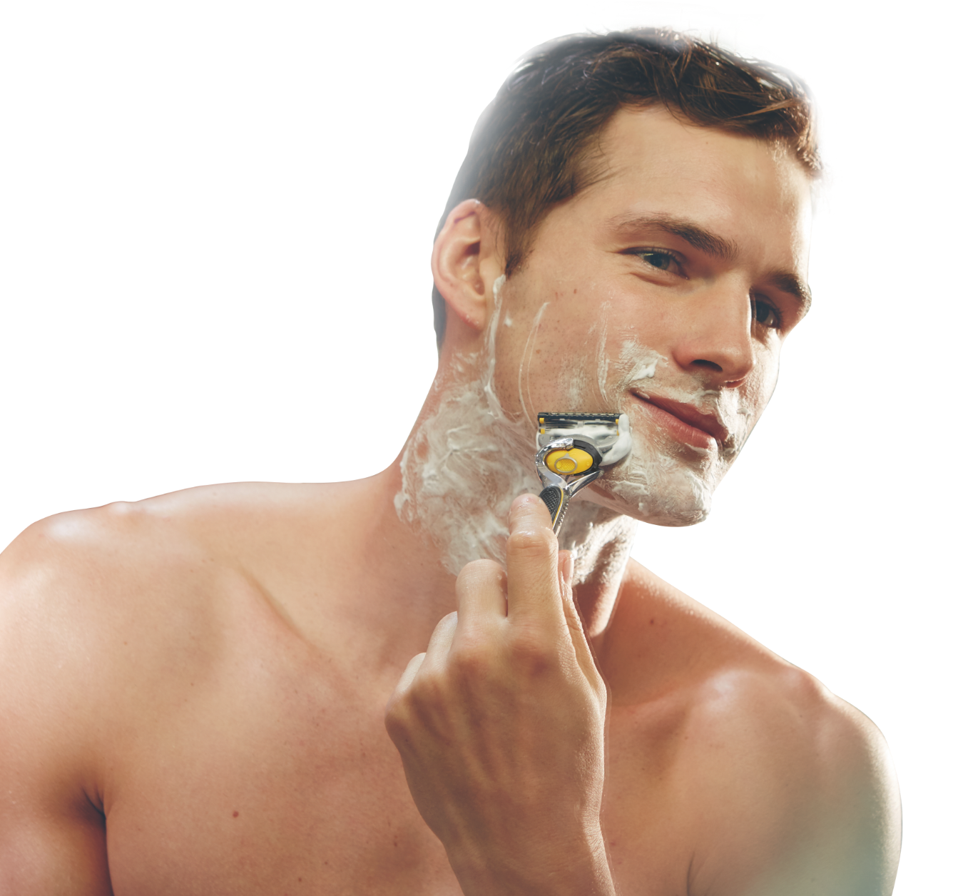 Gillette ProGlide Shield - Maquinilla de afeitar para hombres, 1 maquinilla  de afeitar Gillette y 4 repuestos de cuchillas de afeitar, protege contra