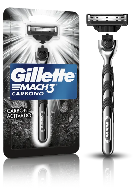Rastrillo Gillette MACH3 Carbono
