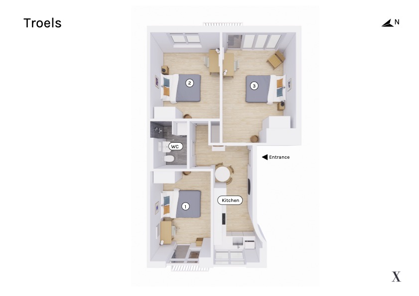 Apartment floor plan