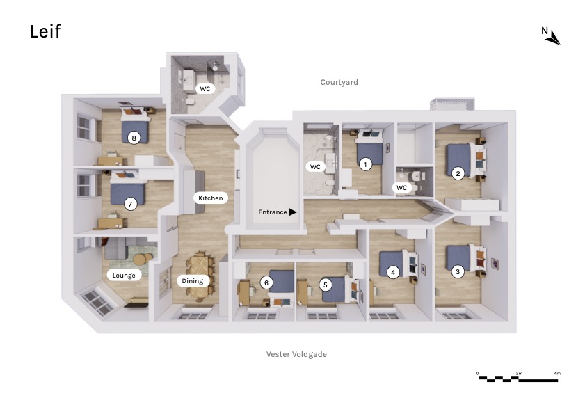 Apartment floor plan