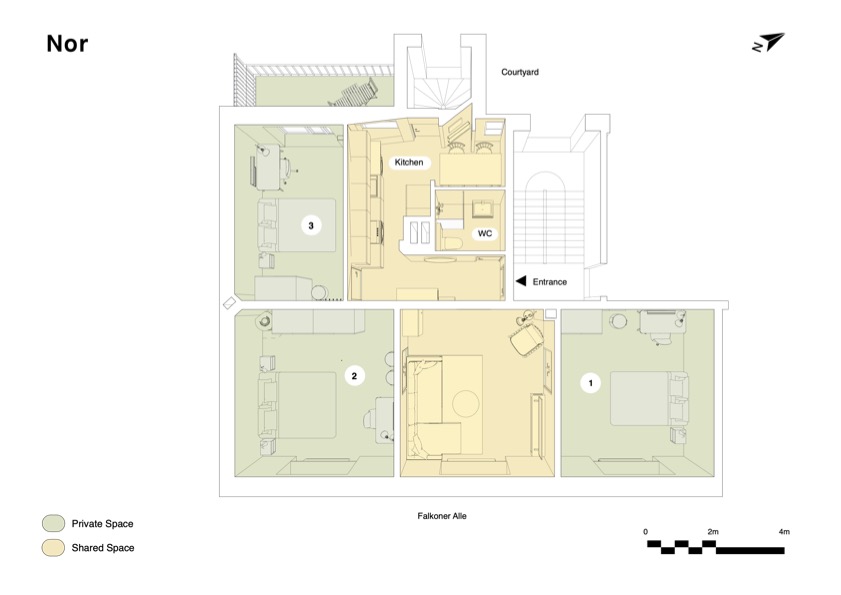 Apartment floor plan