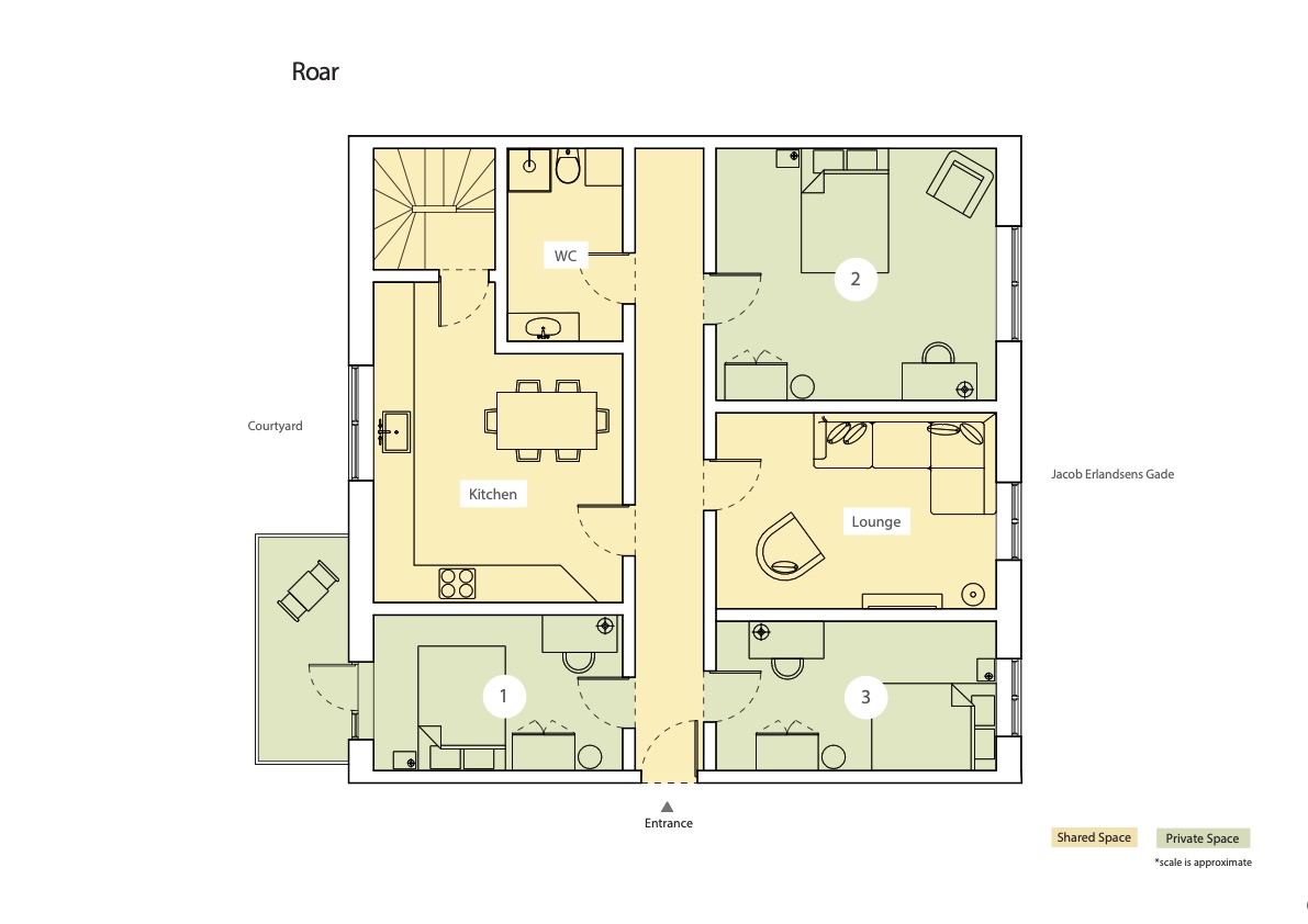 Apartment floor plan