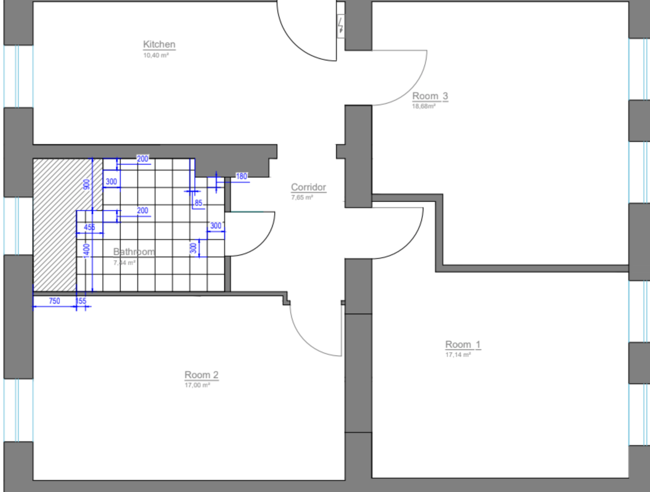 Apartment floor plan