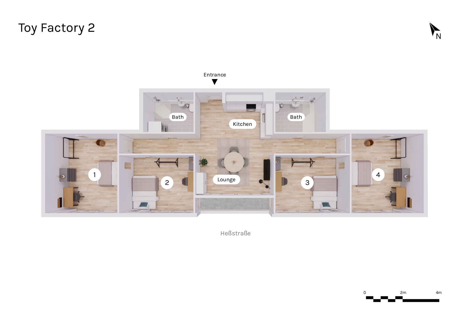 Apartment floor plan