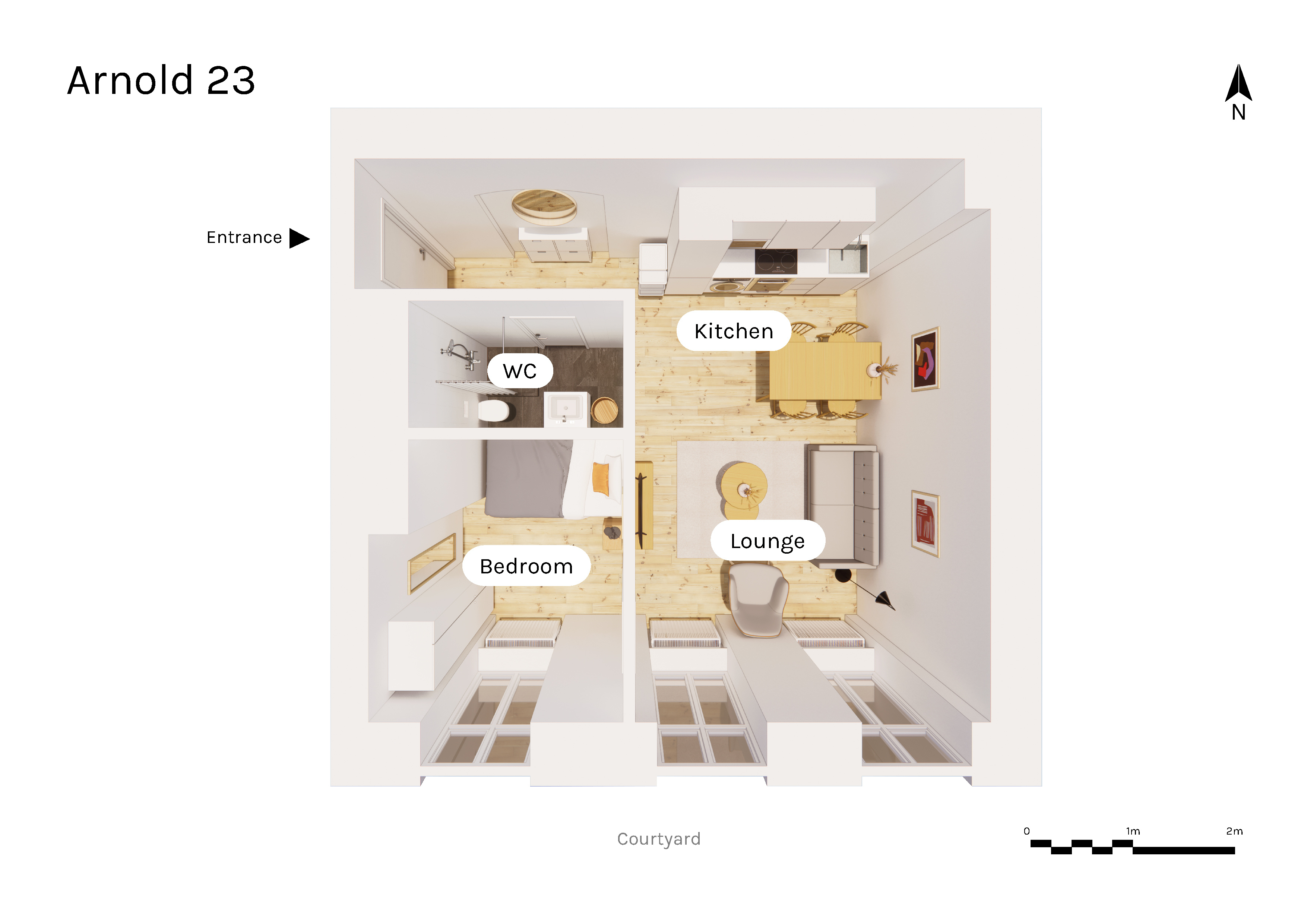 Apartment floor plan