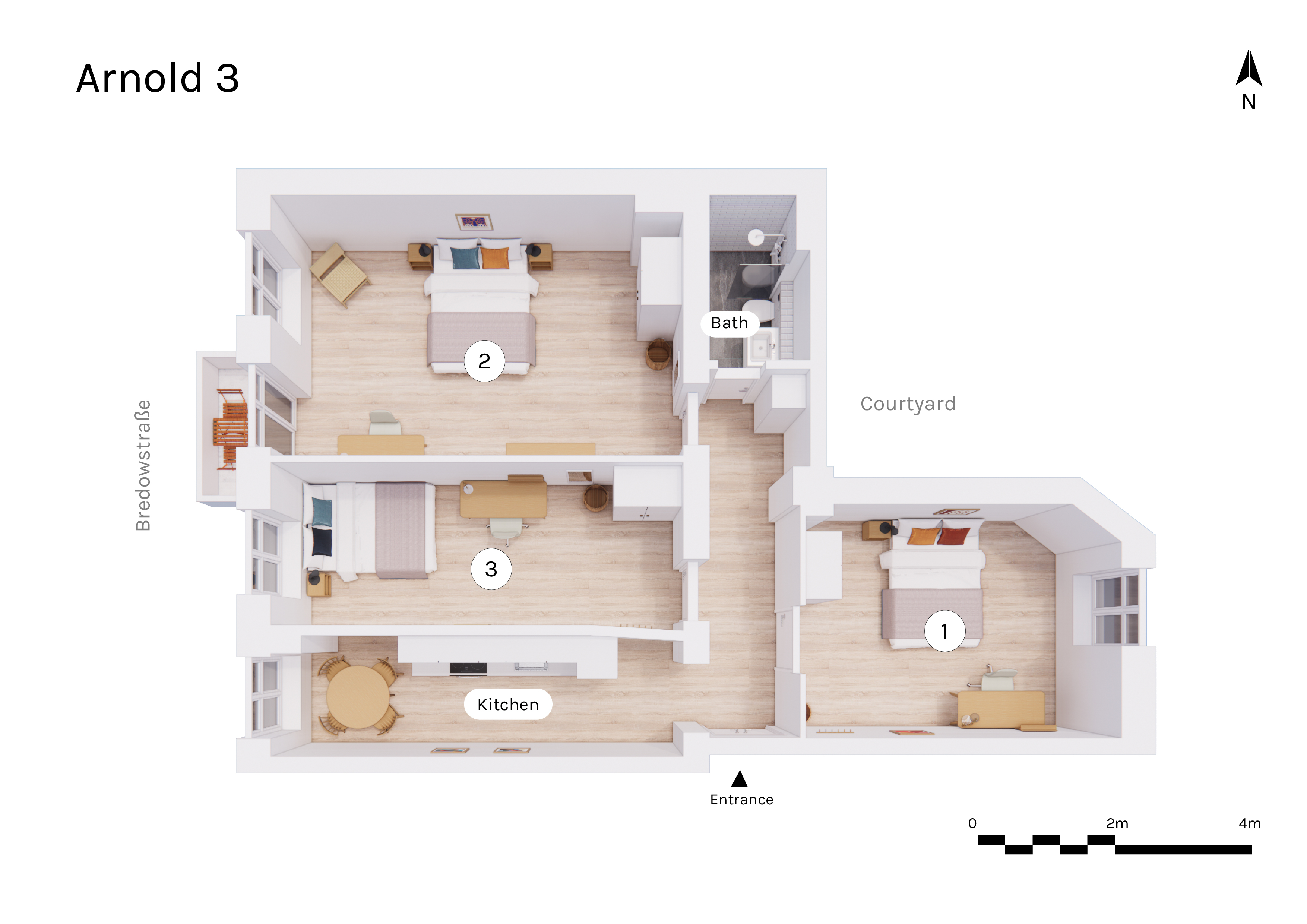 Apartment floor plan