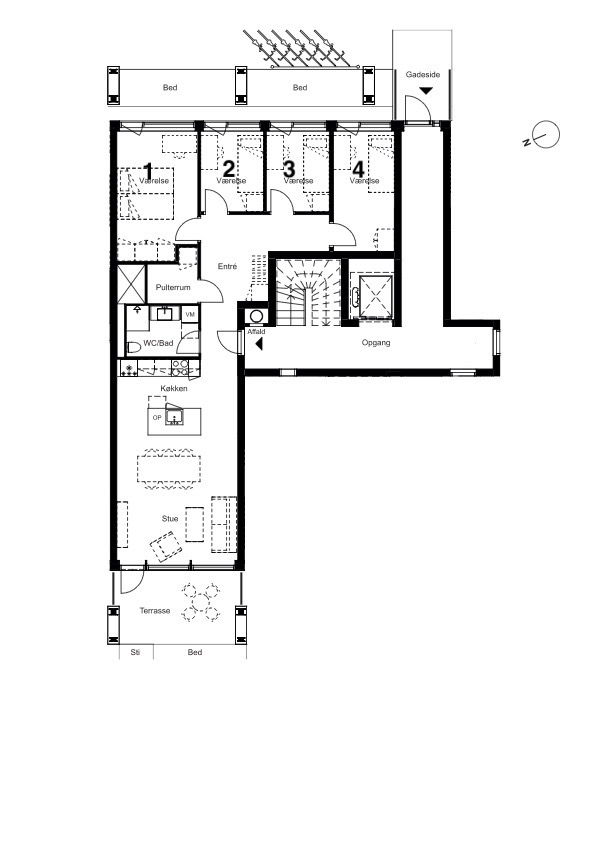 Apartment floor plan