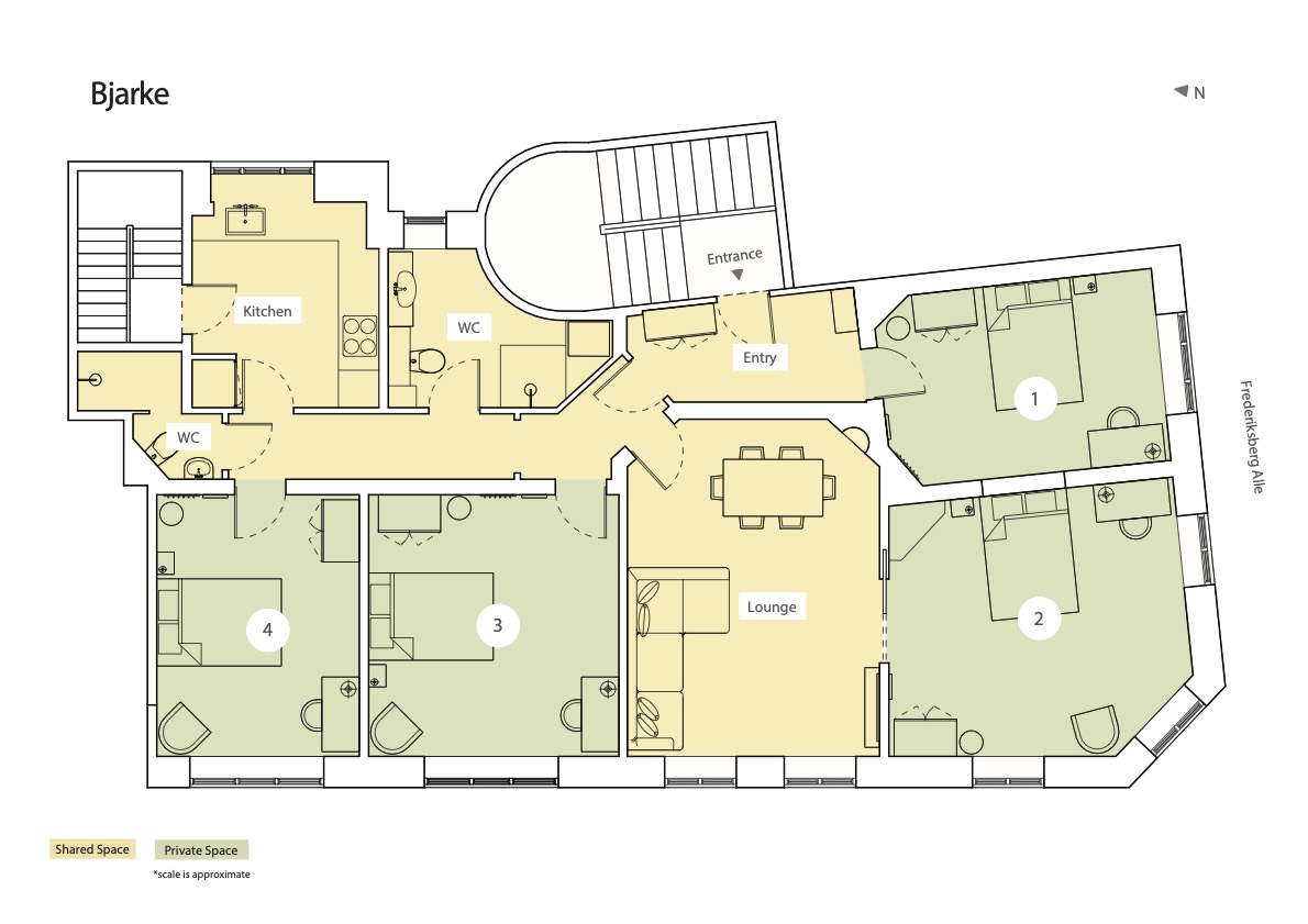 Apartment floor plan