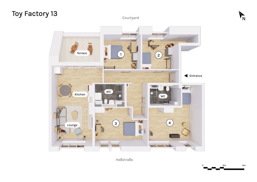 Apartment floor plan