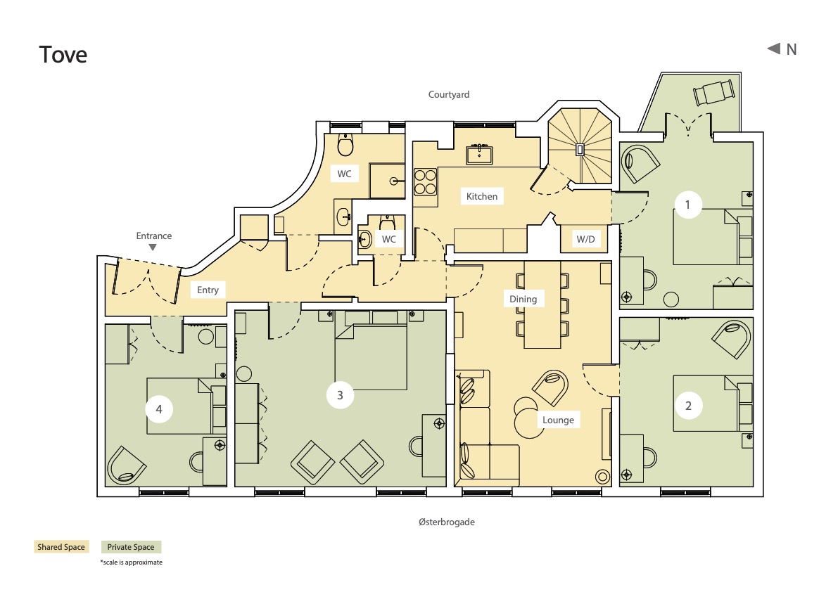 Apartment floor plan