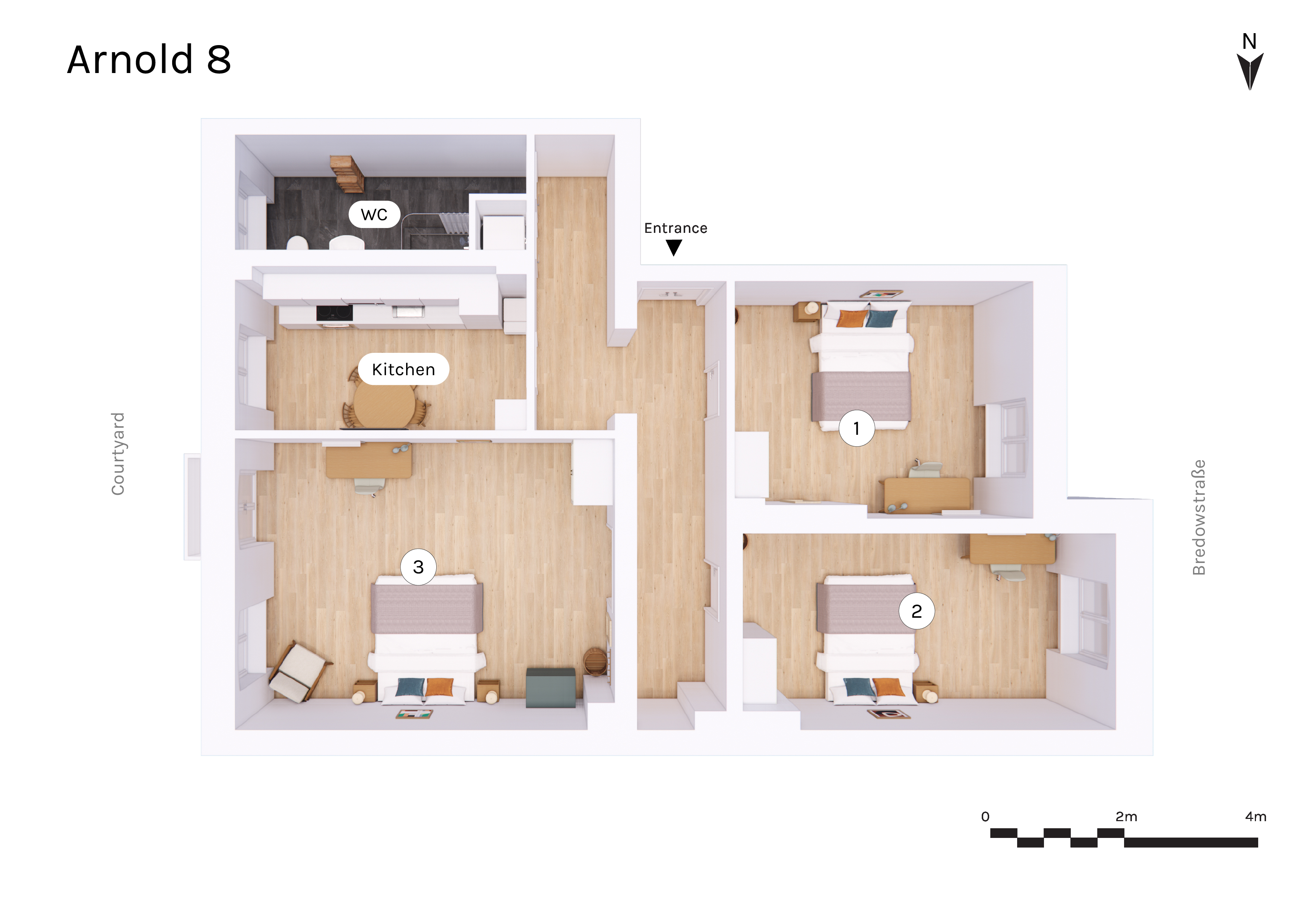 Apartment floor plan