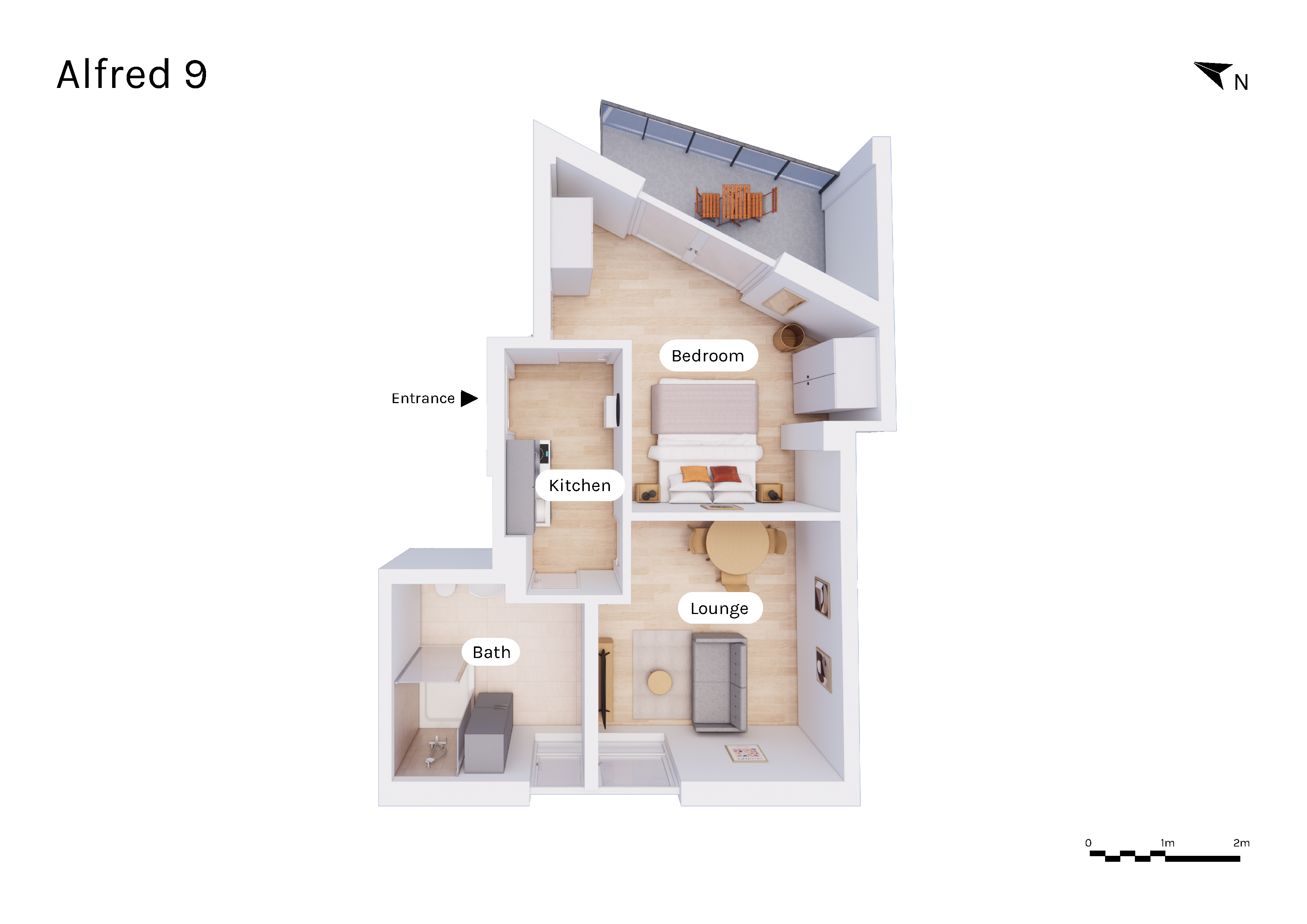 Apartment floor plan