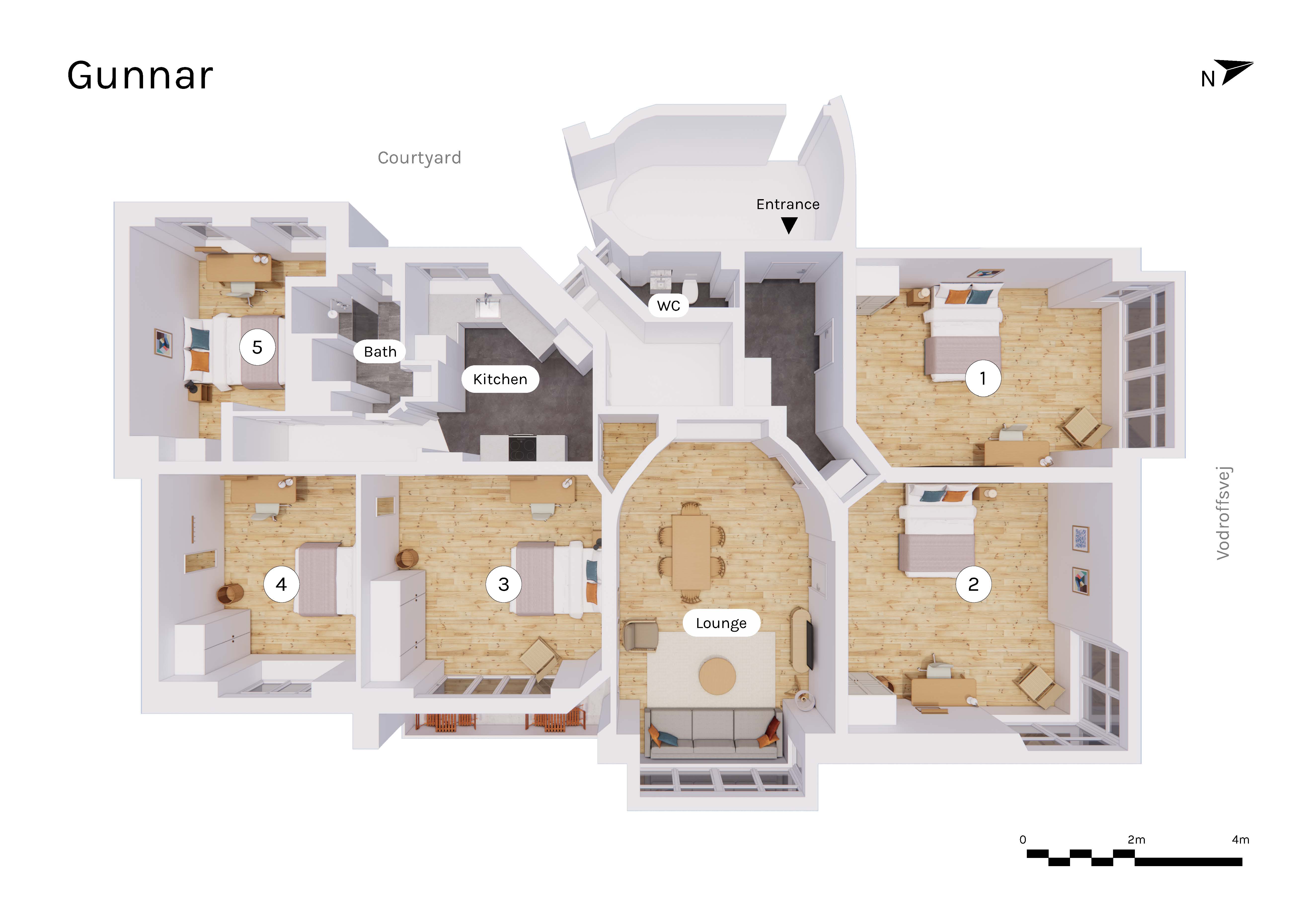 Apartment floor plan