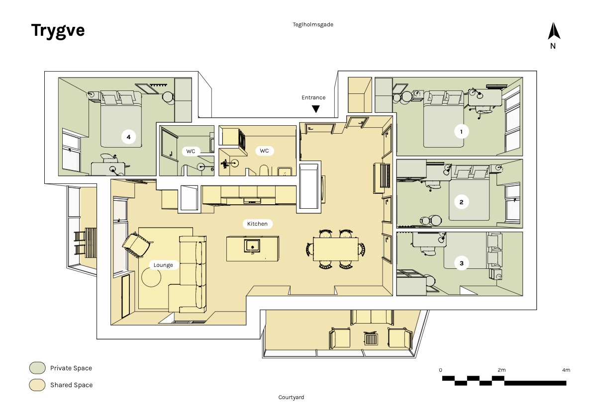 Apartment floor plan