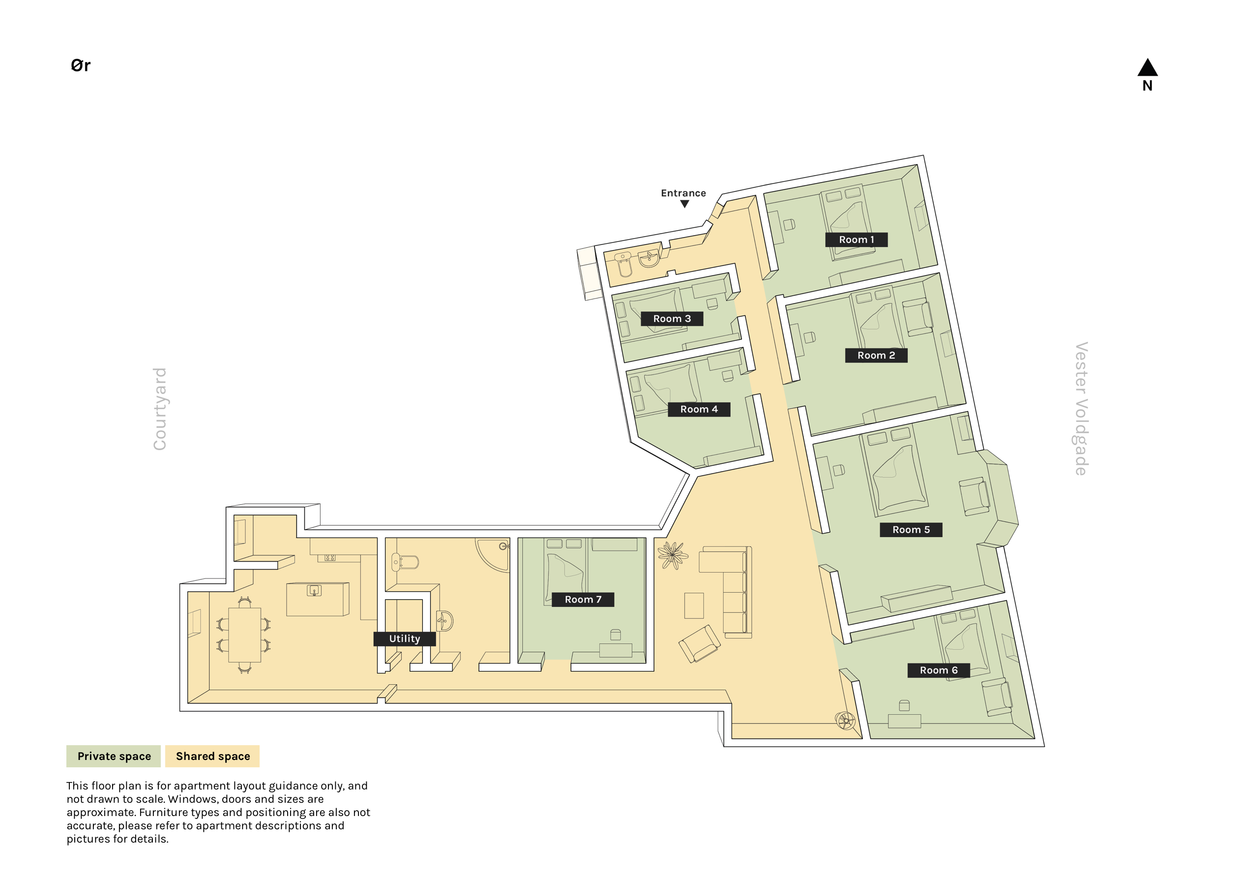 Apartment floor plan