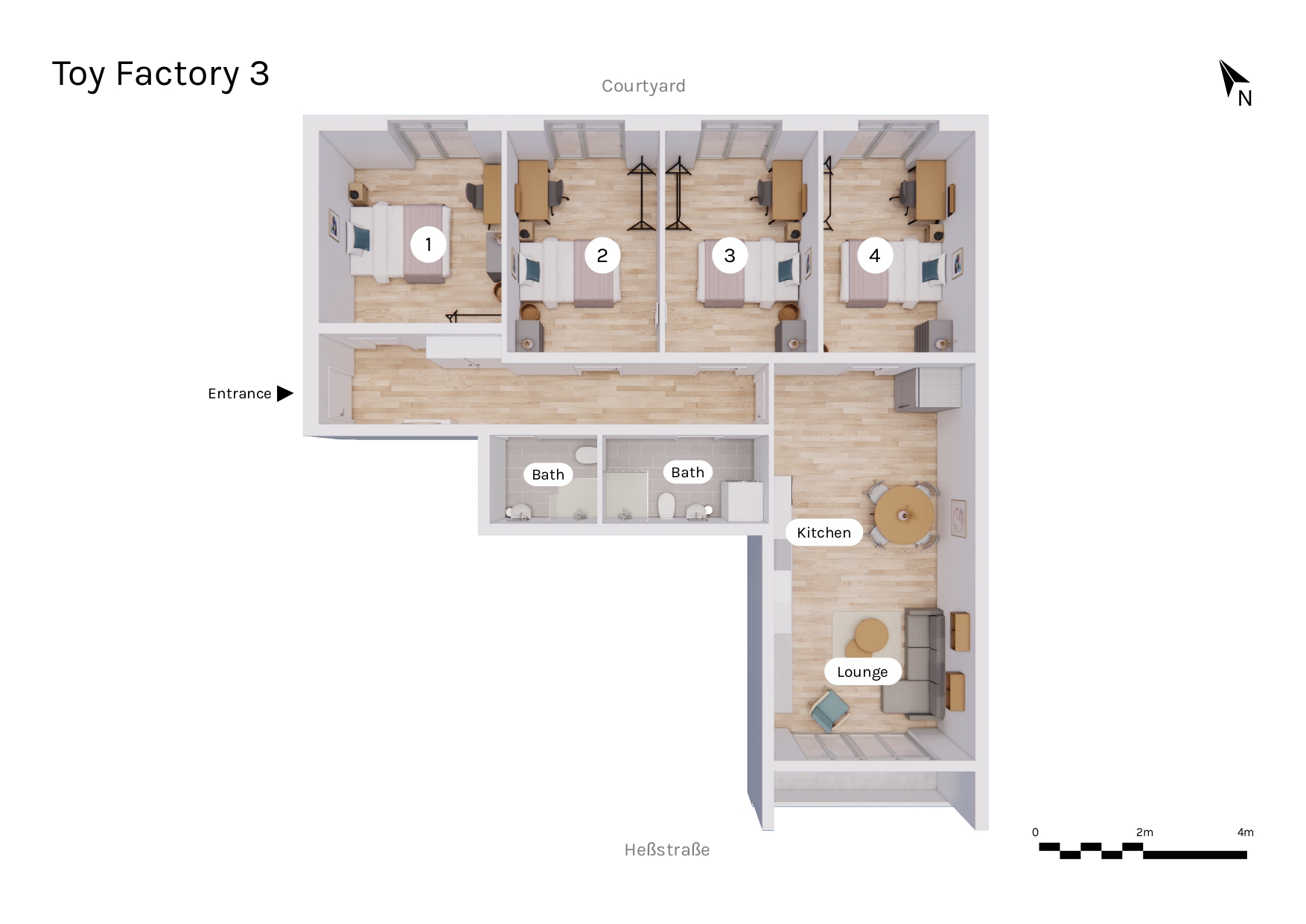 Apartment floor plan