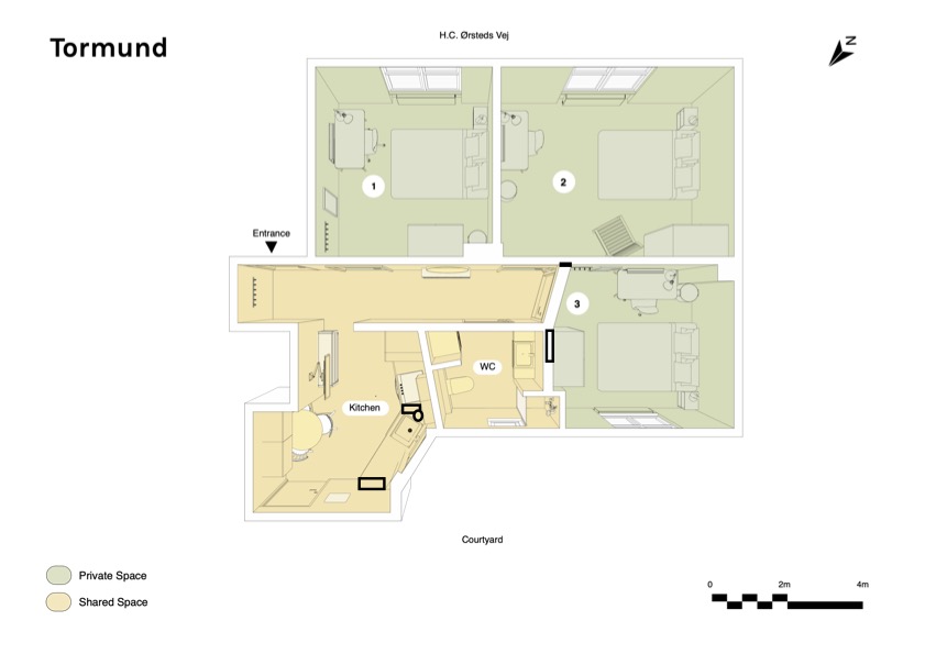 Apartment floor plan