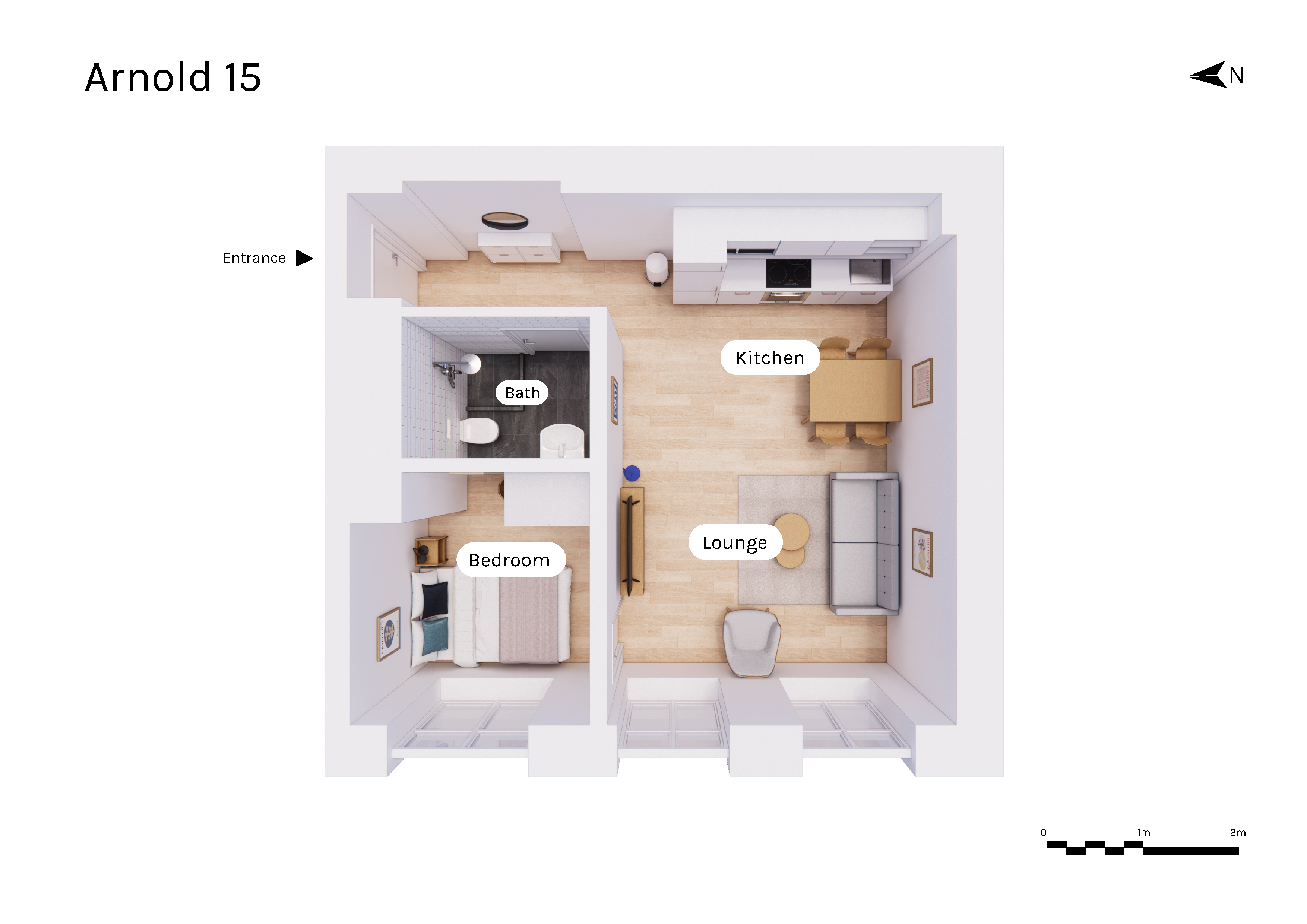 Apartment floor plan