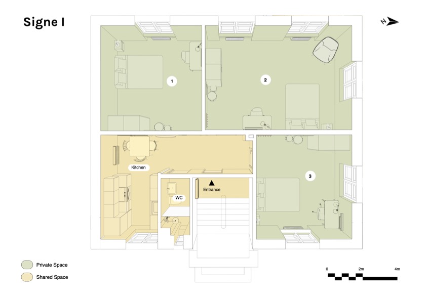 Apartment floor plan