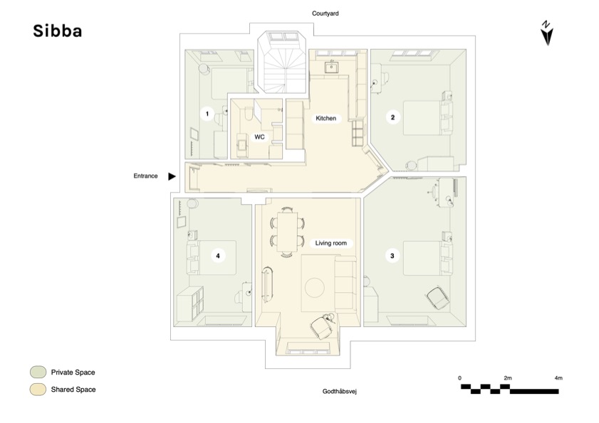 Apartment floor plan