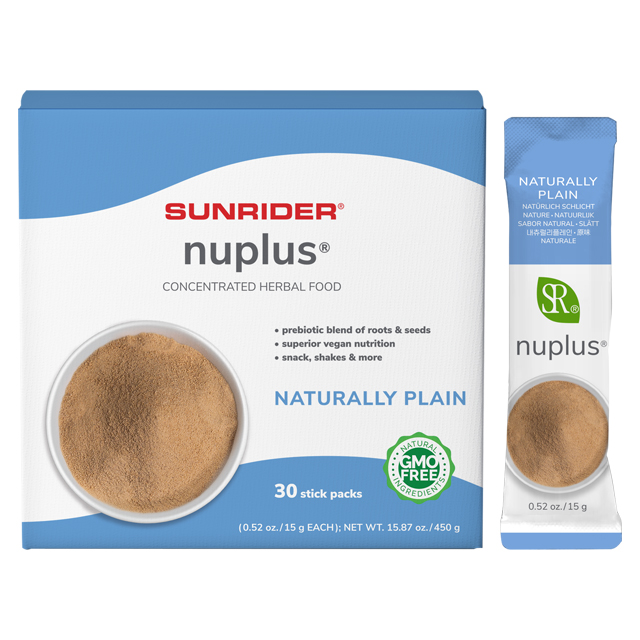 NuPlus® | Naturally Plain 30/15g - Stick Pack | Sunrider
