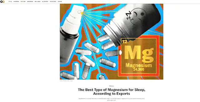 Dr. Reuben Chen Featured in GQ on Magnesium for Sleep and Recovery 