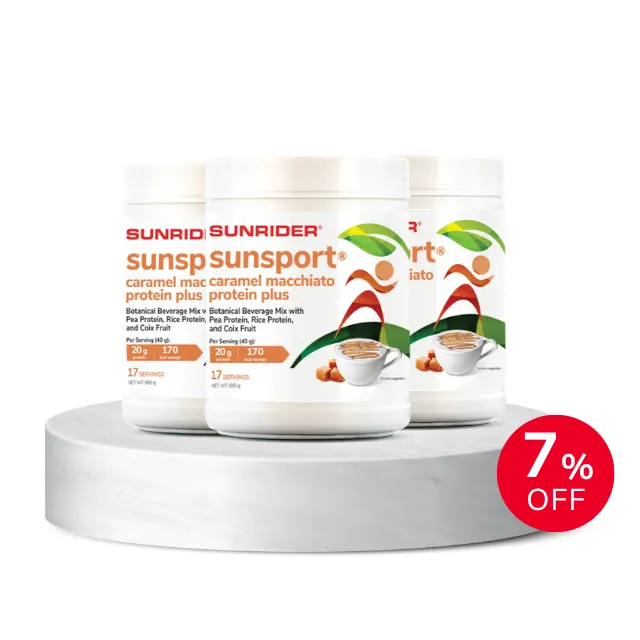 SunSport® Protein Plus Macchiato 3-Pack